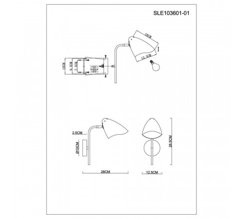 Бра Evoluce Satta SLE103601-01