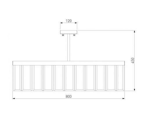 Потолочная люстра Bogates Eclipse 358/8 Smart