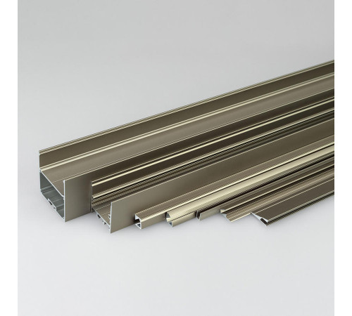 Алюминиевый профиль Arlight SL-MINI-SHELF-H8-2000 ANOD OLIVE GREY 038205