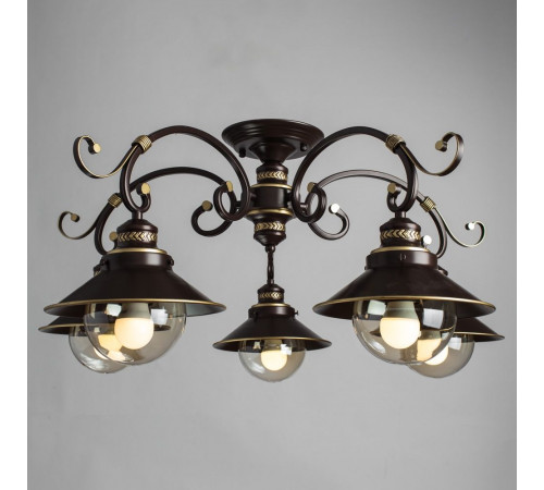Потолочная люстра Arte Lamp 7 A4577PL-5CK