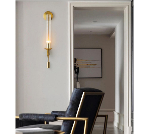 Бра Delight Collection Wall lamp 88043W brass