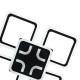Потолочная люстра Natali Kovaltseva Spektr HIGH-TECH LED LAMPS 82022 BLACK