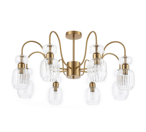 Люстра на штанге Escada Gloss 1141/8PL Clear