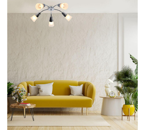 Потолочная люстра Escada Aquilegia 1100/5P Chrome
