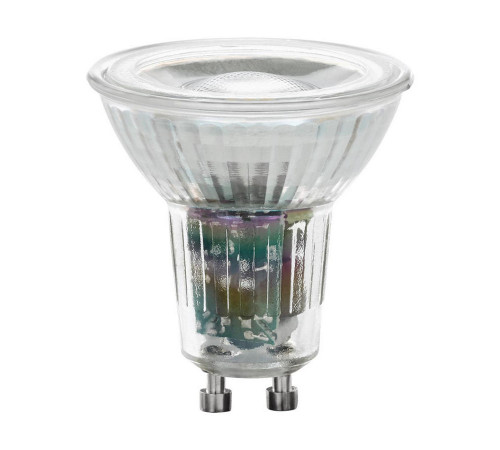 Лампа светодиодная диммируемая Eglo GU10 5W 3000K прозрачная 11541 УЦ
