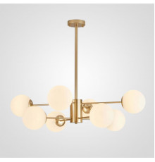 Люстра на штанге ImperiumLoft Roundi Brass 305756-23
