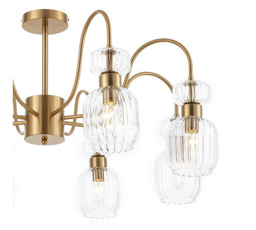 Люстра на штанге Escada Gloss 1141/8PL Clear