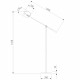 Торшер Eurosvet Grazia 01143/1 черный/золото a062045