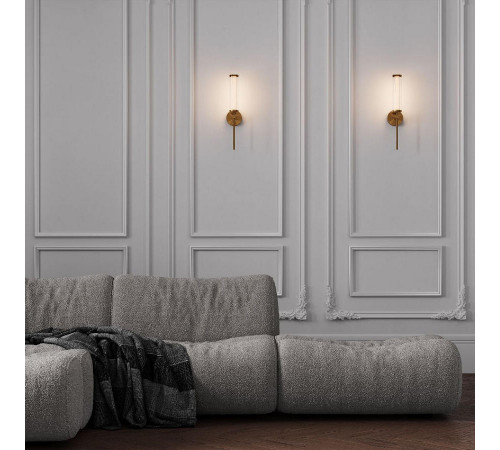 Бра Eurosvet Stark 50387 LED латунь a067955