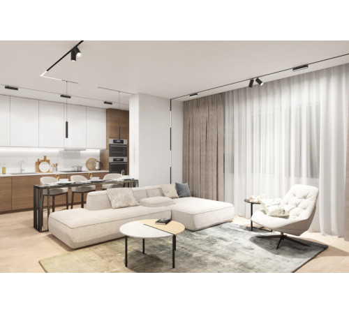 Трековый светильник Denkirs Smart DK8012-BK