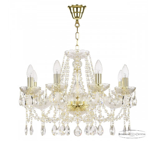 Подвесная люстра Bohemia Ivele Crystal 107/8/200 G