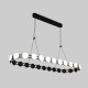 Подвесная люстра Eurosvet Tapioca 90332/26 черный a068075
