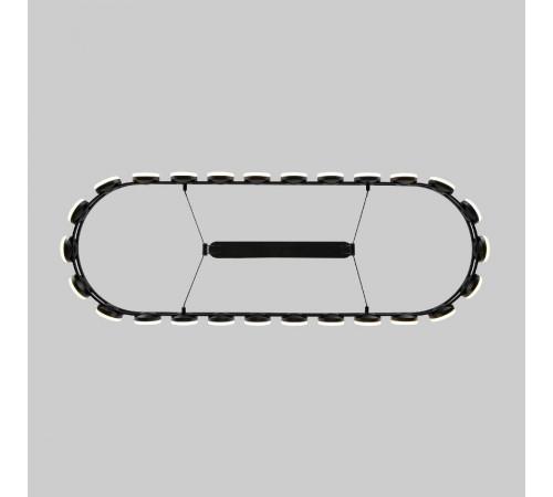 Подвесная люстра Eurosvet Tapioca 90332/26 черный a068075