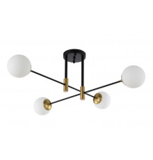 Потолочная люстра Crystal Lux Fidel FIDEL PL4 BLACK