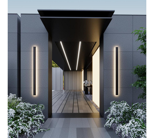 Уличный настенный светильник Odeon Light Fibi 4379/36WL