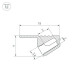 Алюминиевый профиль Arlight SL-MINI-SHELF-H9-2000 ANOD OLIVE GREY 038208
