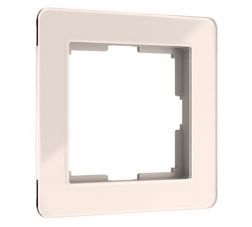 Рамка на 1 пост Werkel Acrylic айвори 4690389186271 W0012743