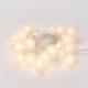 Светодиодная гирлянда (09582) Uniel шишки 220V белый ULD-S0280-020/DTA Warm White IP20 PINE CONES