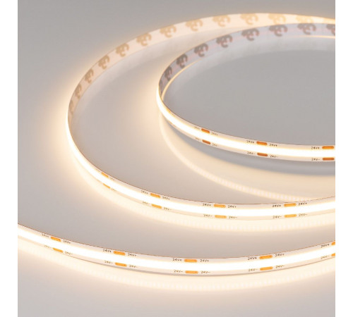 Светодиодная лента Arlight COB-X544-8mm 24V Warm3000 (11.5 W/m, IP20, 5m) 031900(3)