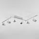 Светодиодный спот Eurosvet Mini Topper 20086/6 LED хром/черный жемчуг