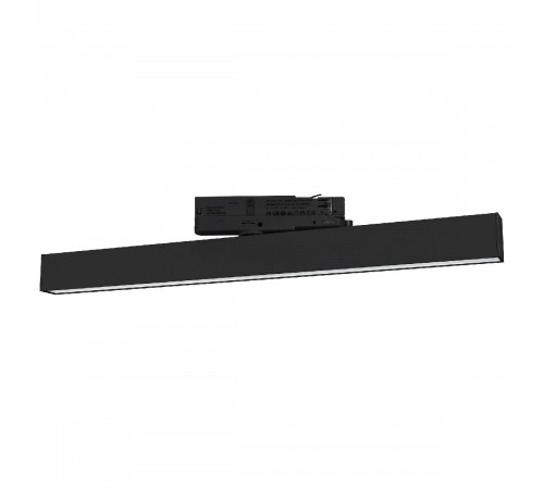 Трековый однофазный светильник Arlight LGD-FLAT-4TR-S605-25W Warm3000 (BK, 100 deg, 230V) 033698