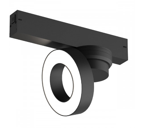 Трековый однофазный светильник Denkirs Smart Linear DK8027-BK