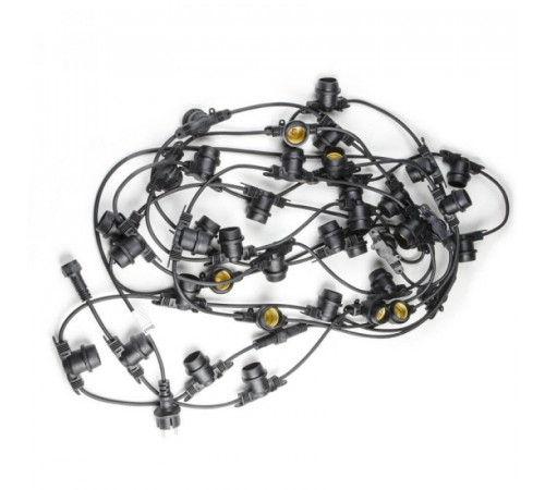 Уличная гирлянда Uniel (UL-00007150) черный UDL-K121 10/E27/5M 5C IP65 Black Belt-Light