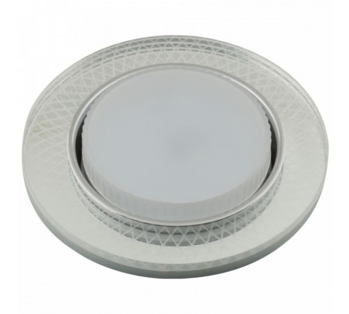 Встраиваемый светильник Fametto Luciole DLS-L156 GX53 GLASSY/CLEAR 3D