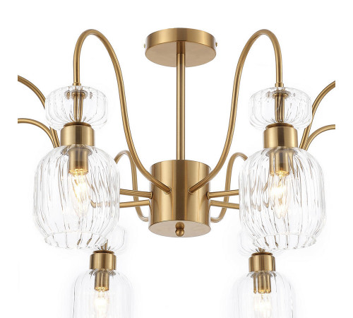Люстра на штанге Escada Gloss 1141/8PL Clear