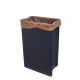 Мусорное ведро сенсорное EKO, 30 литров, черный сатин (9278P-30L-MBS)