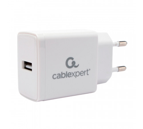 USB-адаптер Cablexpert MP3A-PC-56, 5Вт, 1А, 5В, белый
