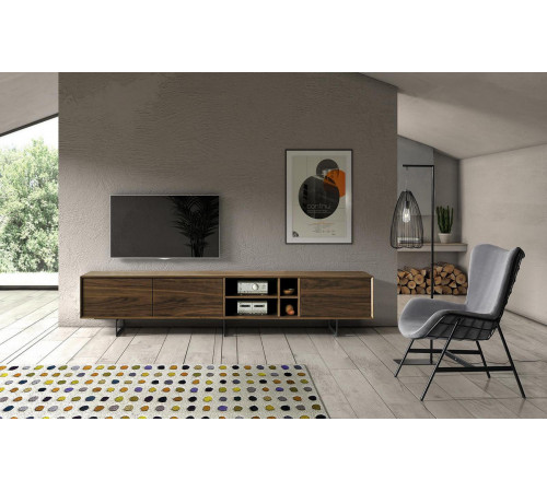 ТВ тумба DUPEN TV130 WALNUT