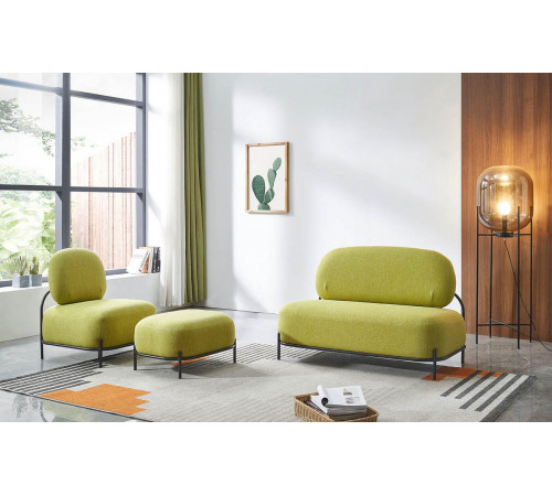 Набор мягкой мебели SOFA-06 YELLOW A652-21