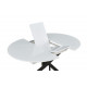 Стол 2303-1 white/black  Стул HERTA 13367  LIGHT BLUE