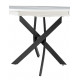 Стол 2303-1 white/black  Стул HERTA 13367  LIGHT BLUE