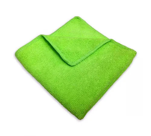 Салфетка микрофибра 220 г/м 30*30 зеленая