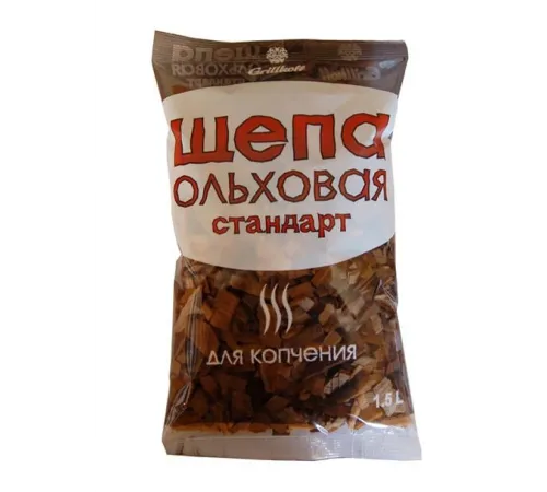Щепа ольховая для копчения Стандарт 1,5 л