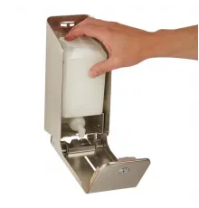 Диспенсер Kimberly-Clark  для моющего средства для рук - Картридж / Серебристый /1л