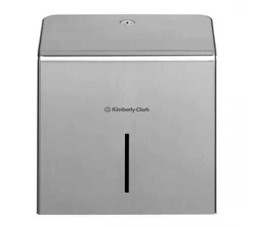 Диспенсер Kimberly-Clark  для туалетной бумаги - Мини Jumbo / Серебристый