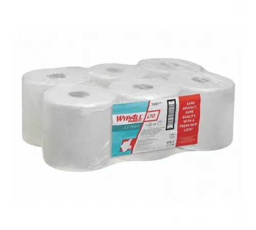 Протирочные салфетки WYPALL Wypall L10 - Roll Control™ / Белый