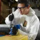 Перчатки Kimberly-Clark  KleenGuard® G40  с полиуретановым покрытием - Индивидуальный дизайн для левой и правой руки / Черный /