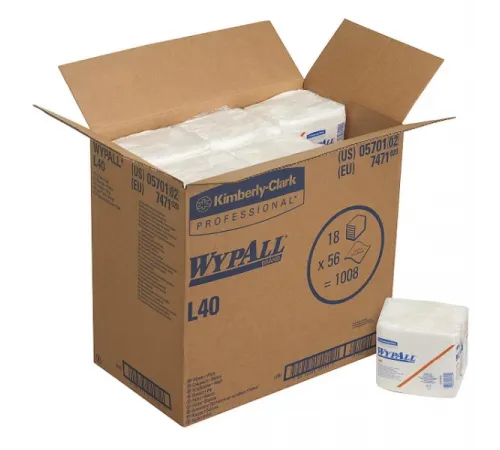 Протирочные салфетки WYPALL Wypall L40 - Складной / Белый