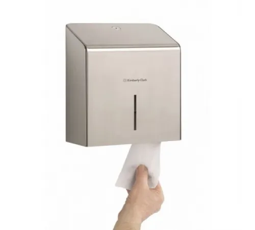Диспенсер Kimberly-Clark  для туалетной бумаги - Мини Jumbo / Серебристый