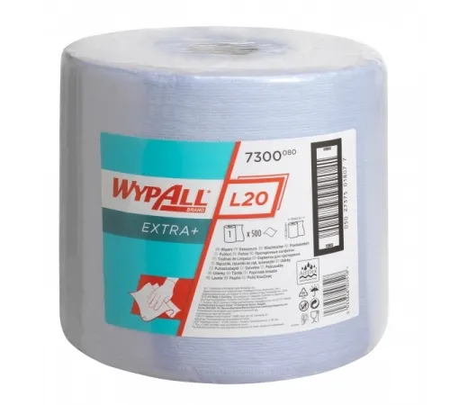 Протирочные салфетки WYPALL Wypall L20 - рулон Jumbo / Синий