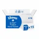 Бумажные полотенца Kimberly-Clark  в пачках Kleenex® Ultra белые трехслойные (15 пачек х 96 листов)