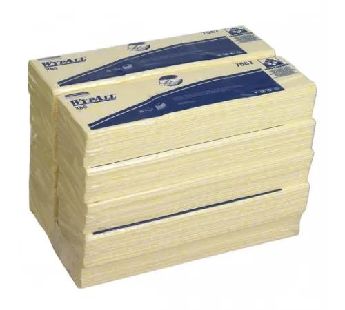 Салфетки WYPALL Wypall X80 - Сложенные / Желтый