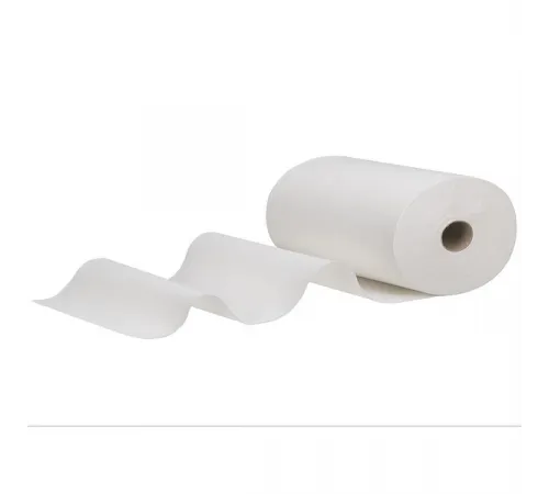 Бумажные полотенца Kimberly-Clark  в рулонах Scott® SlimRoll белые однослойные (6 рулонов х 165 метров)