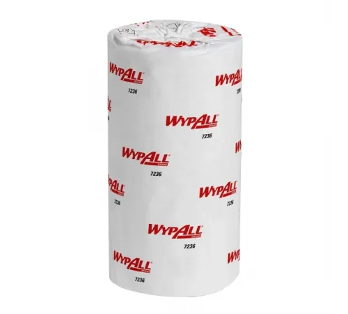 Протирочные салфетки WYPALL Wypall L10 - Компактный рулон / Белый