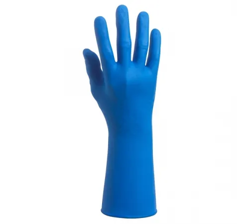 Перчатки  Kimberly-Clark  KleenGuard® G29  с защитой от растворителей - 29,5 см, единый дизайн для обеих рук / Синий /