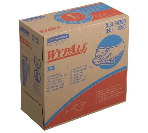 Салфетки WYPALL Wypall X60 - Коробка Рор-Up / Белый